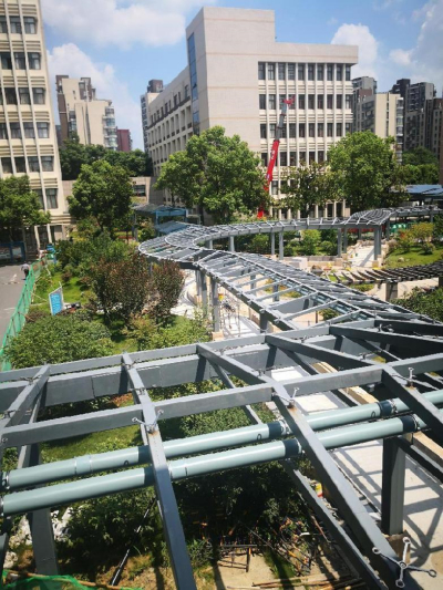 芜湖四院连廊及食堂装修项目